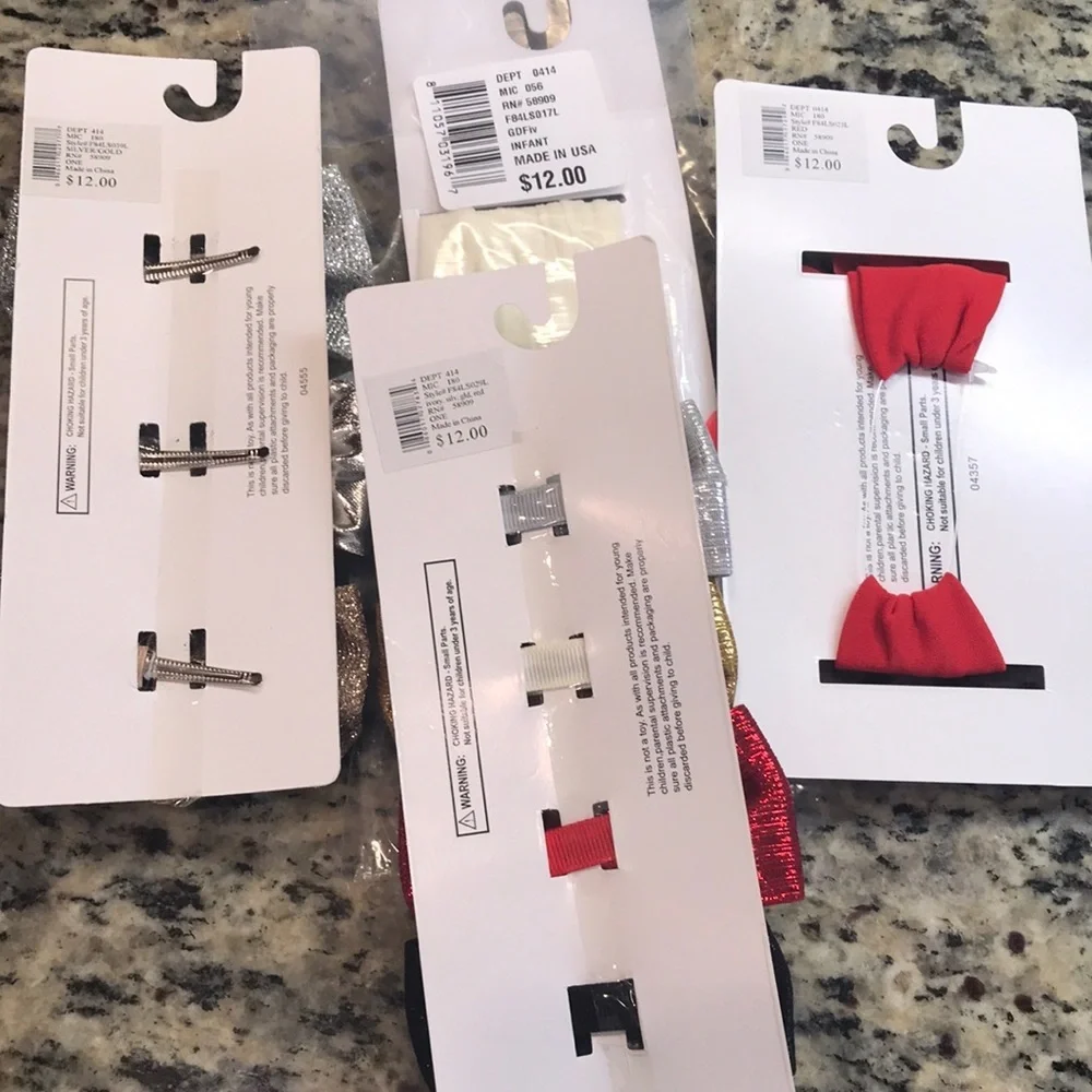 STARTING OUT MULTIPACK HAIR BOWS/HEADBANDS NEW